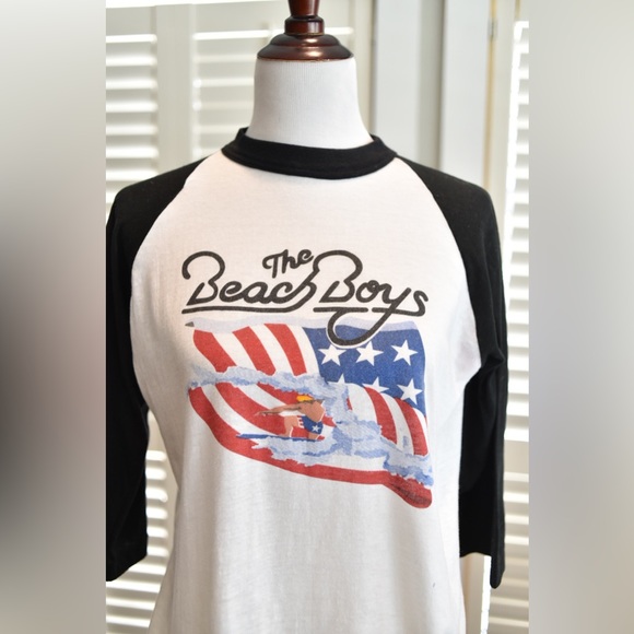 Vintage band T-shirt Beach Boys 20th anniversary M - Picture 5 of 8